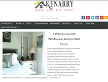 Tablet Screenshot of kenarry.com